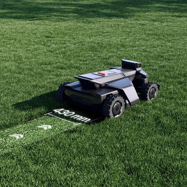 Robotmaaier plaatsing